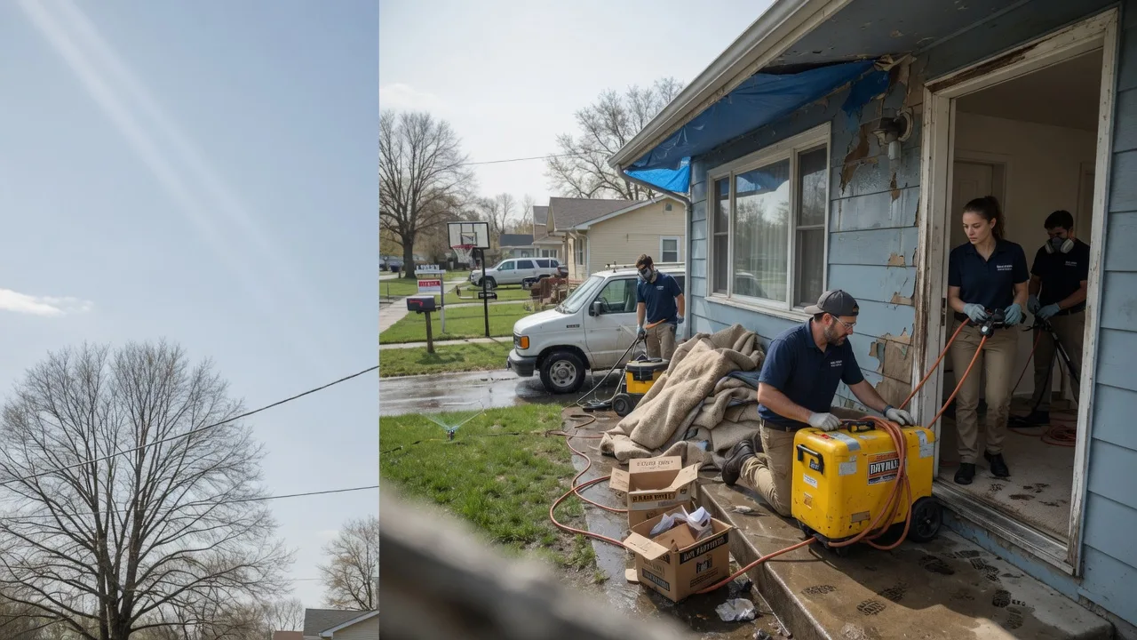 Basement Flood Cleanup in Burlington, NC near me